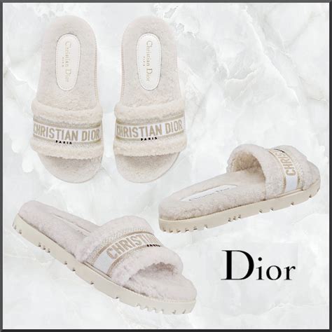 christian dior chunky slides|dior designer sandals.